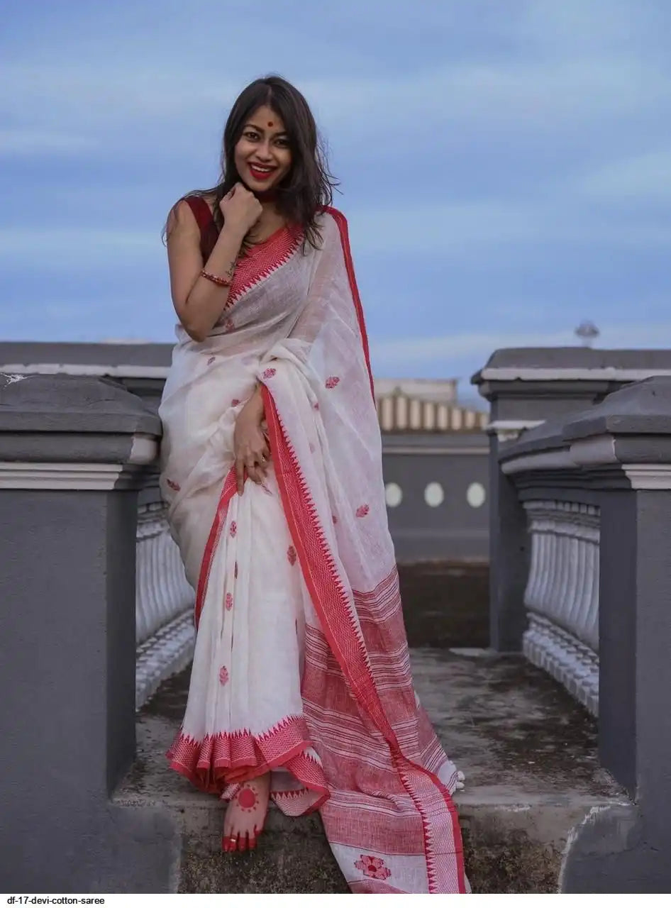 Bengali Traditional Cotton Saree